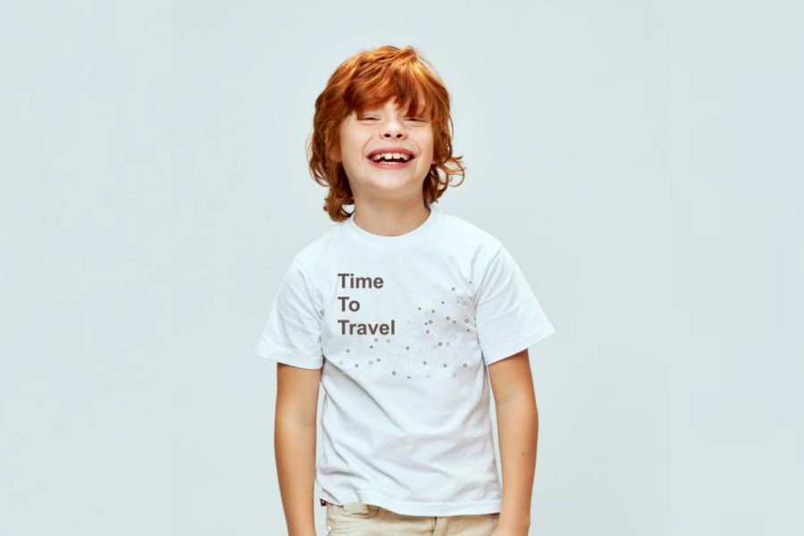 BOYS TIME TO TRAVEL T-SHIRT