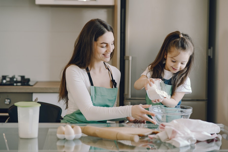 Bake cakes together and deliver them to the local hospital for the doctors and nurses