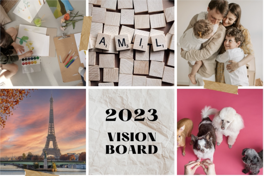 vision board