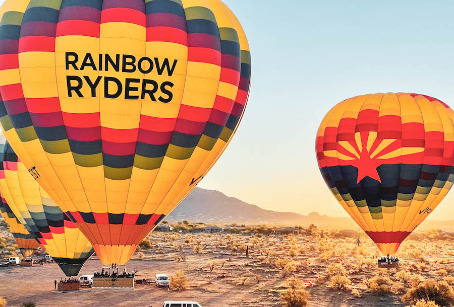 Hot Air Balloon Ride with Rainbow Ryders (For the thrill-seeking mom):