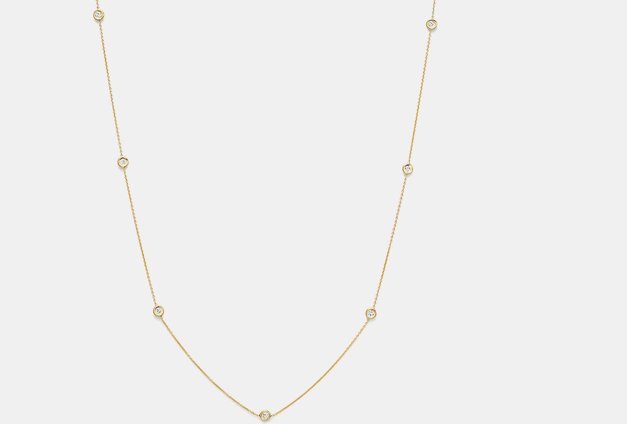 Roberto Coin Diamond Station Necklace (For the glamorous mom): 