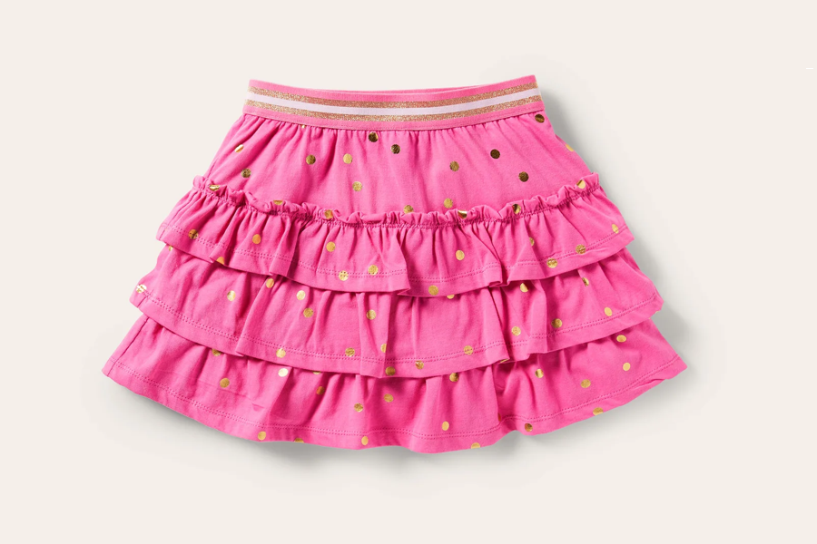 Boden Jersey Ruffle Skort