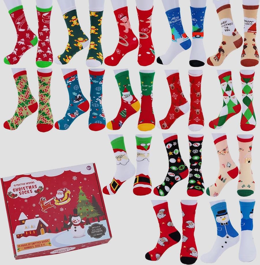 GEEFIA HOLIDAY SOCKS