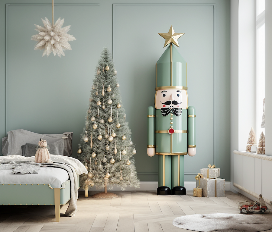 10 Unique Ideas to Decorate Kids' Rooms for Christmas