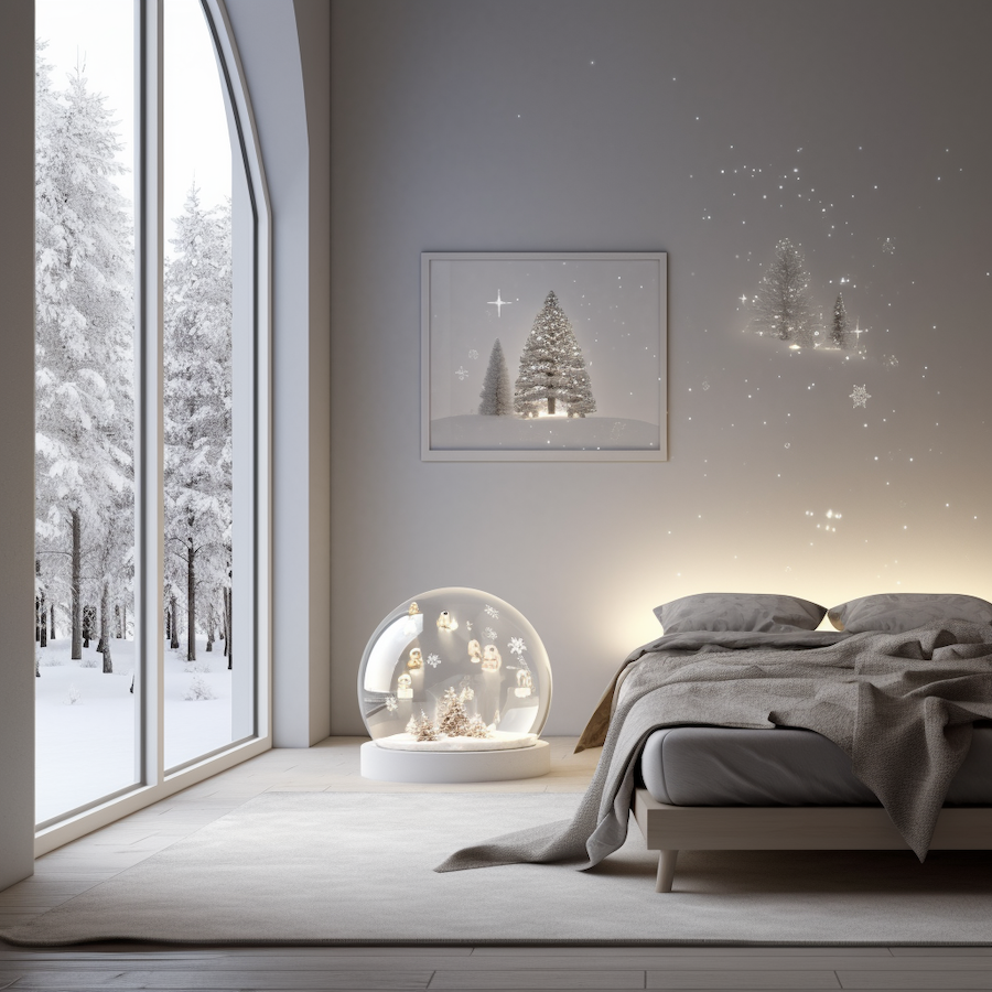 Glittering Snow Globe Collection: