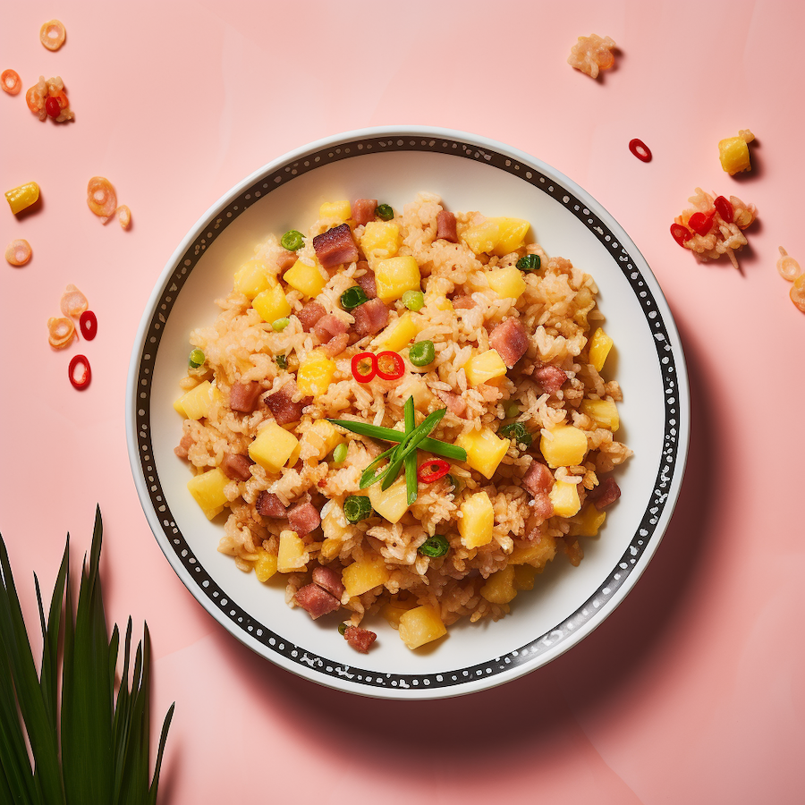 Chinese Leftover Ham and Pineapple Fried Rice: Savor the Taste of China