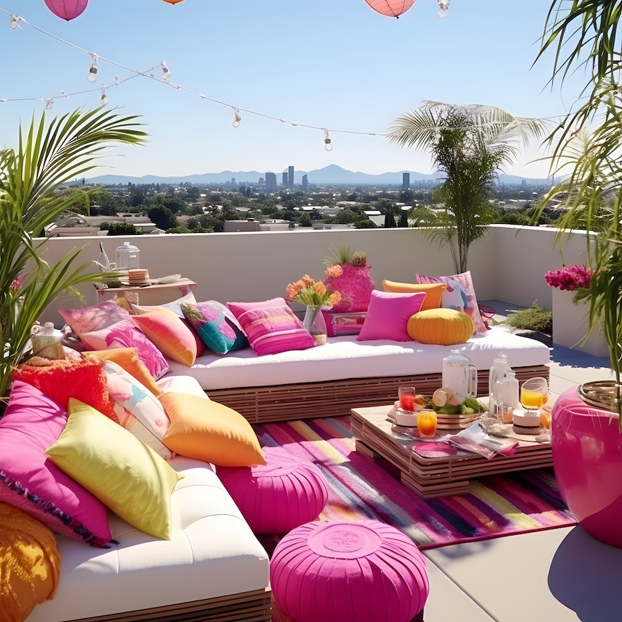 The Rooftop Sanctuary: Urban High-Rise Bliss