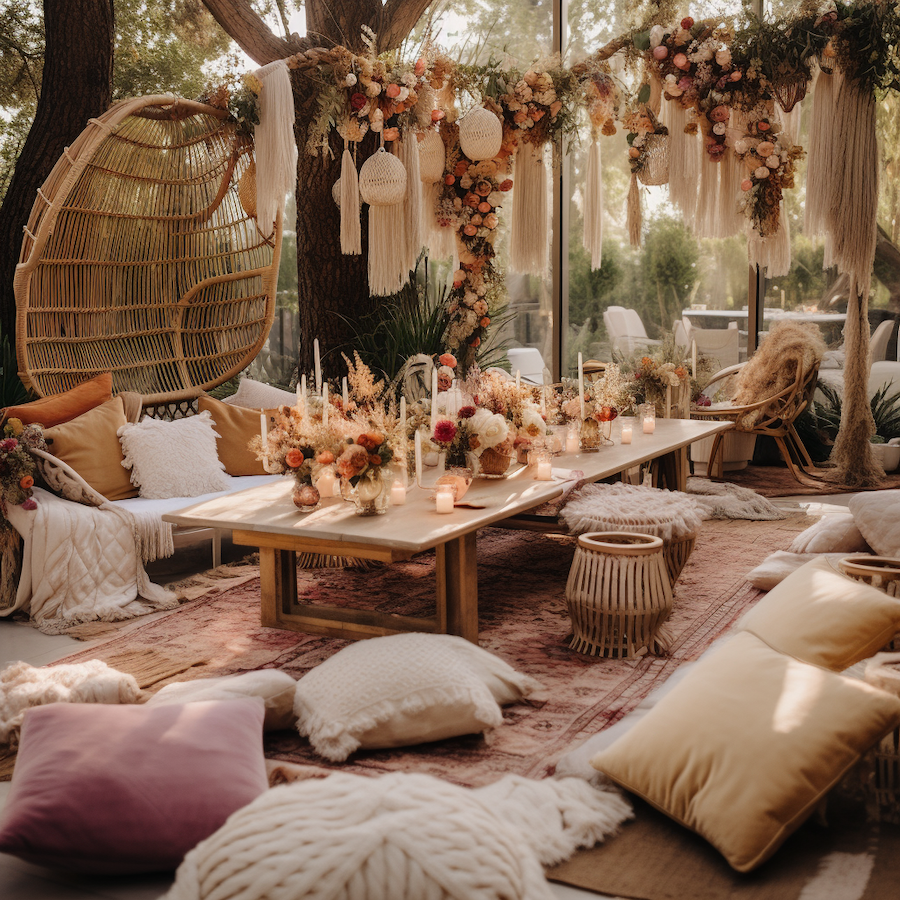 Bohemian Bliss: A Serene Oasis