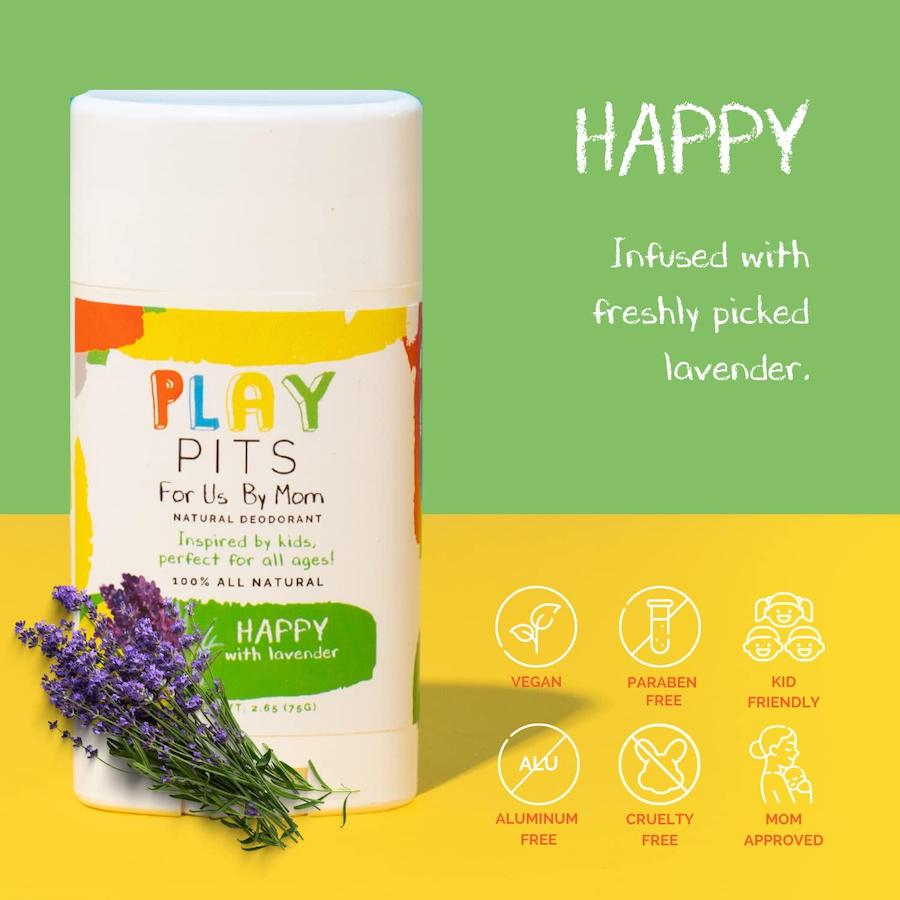 Play Pits Natural Deodorant for Kids