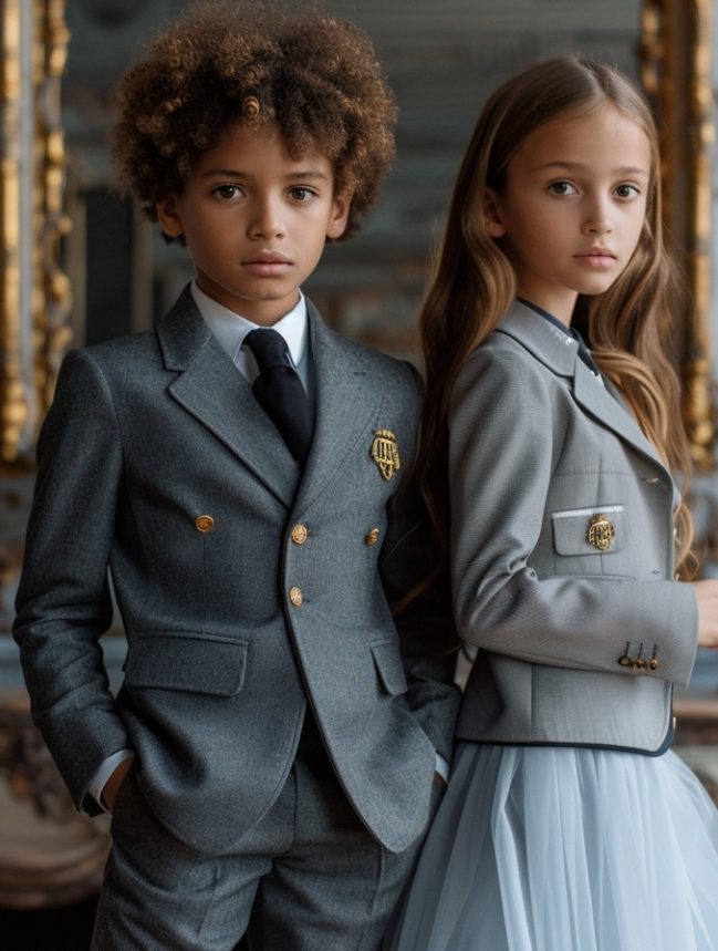If Gucci, Dior, and Chanel Designed Kids’ School Uniforms: A Luxury Fashion Fantasy