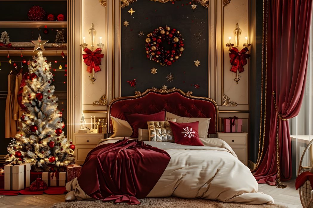 Elegant Kids Christmas Bedroom Designs That Capture Pure Holiday Magic in 2025