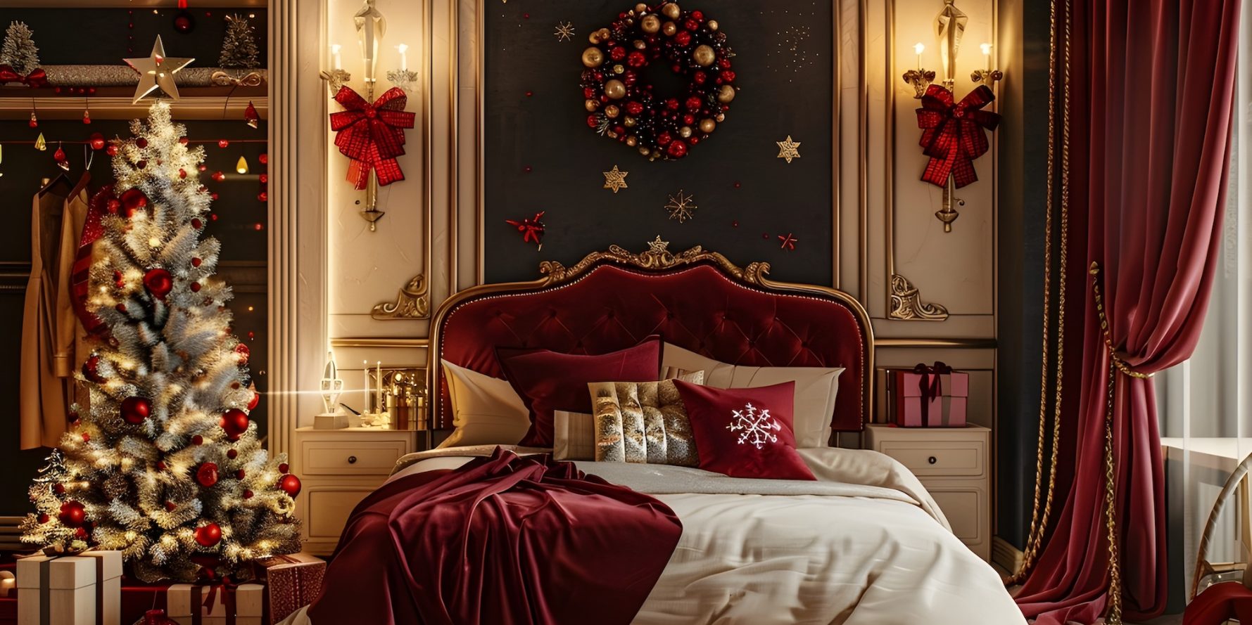 Elegant Kids Christmas Bedroom Designs That Capture Pure Holiday Magic in 2025
