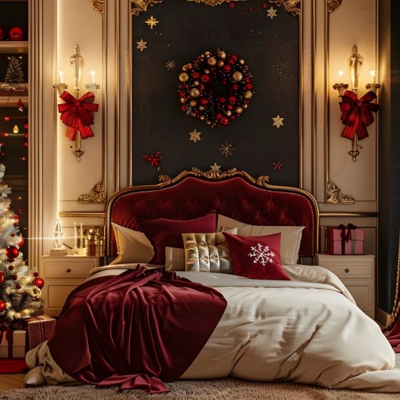 Elegant Kids Christmas Bedroom Designs That Capture Pure Holiday Magic in 2025