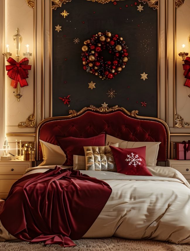 Elegant Kids Christmas Bedroom Designs That Capture Pure Holiday Magic in 2025
